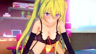 LIESELOTTE SHERLOCK 淫荡巨乳痴女榨干你的鸡巴 七人魔法使同人狂操 